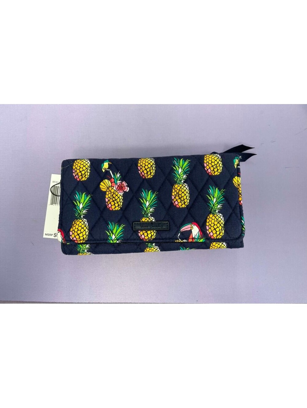 Vera Bradley RFID Wallet Crossbody Toucan Party